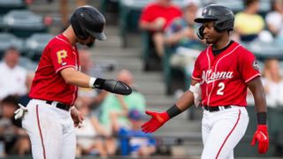 Johnson never wavered from plan despite rough start to season taken Greensboro, N.C. (Pirates). Photo by ALTOONA CURVE